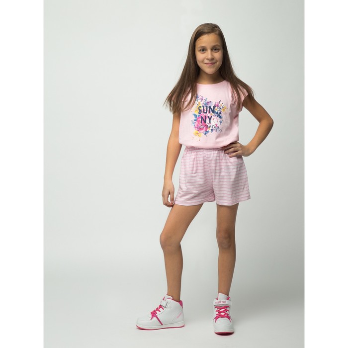 Шорты для девочки, рост 134-140 см (38), цвет розовый