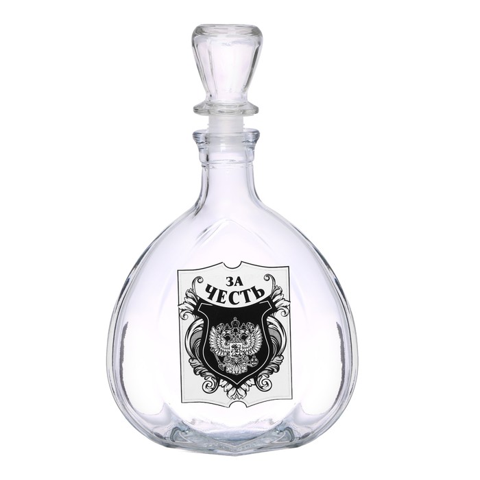 Штоф "За честь", 500 мл