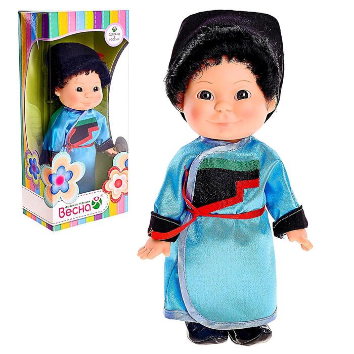 Кукла "Веснушка" в бурятском костюме, мальчик