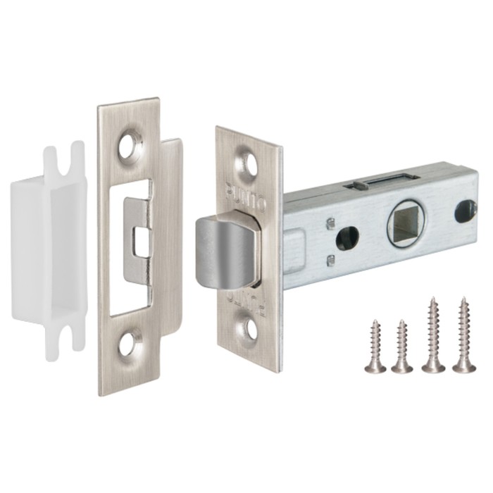 Защелка врезная Punto L45-8 SN, цвет матовый хром