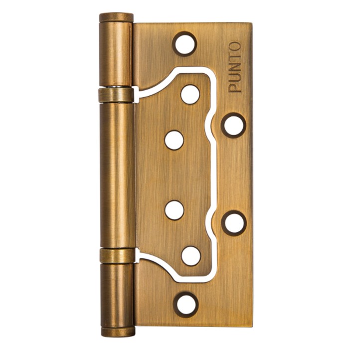 Петля универсальная Punto 200-2B CF, 100x2.5 мм, без врезки, цвет кофе, 2 шт.