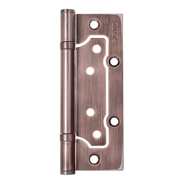 Петля универсальная Punto 200-2B AC, 125x2.5 мм, без врезки, цвет медь, 2 шт.