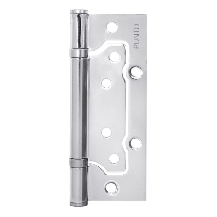 Петля универсальная Punto 200-2B CP, 125x2.5 мм, без врезки, цвет хром, 2 шт.