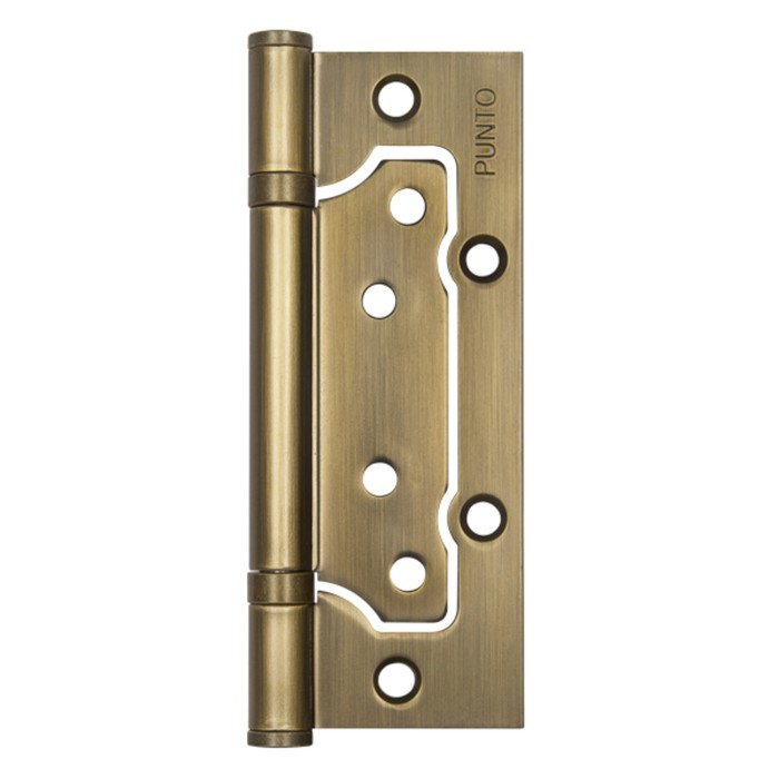 Петля универсальная Punto 200-2B WAB, 125x2.5 мм, без врезки, цвет матовая бронза, 2 шт.
