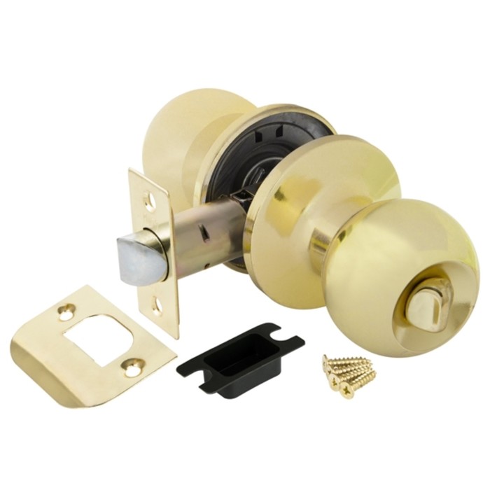 Ручка защелка Punto 6072 PB-B, с фиксатором, цвет цвет золото