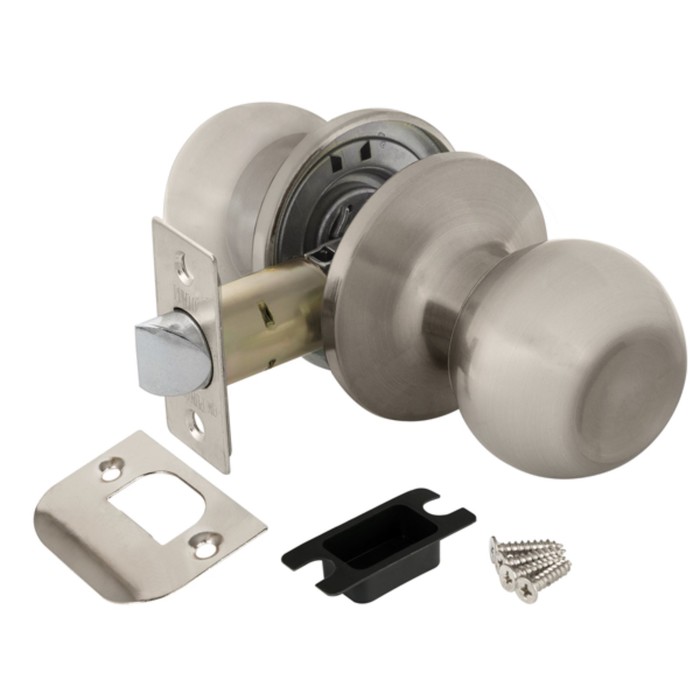 Ручка защелка Punto 6072 SN-P, без фиксатора, цвет матовый хром