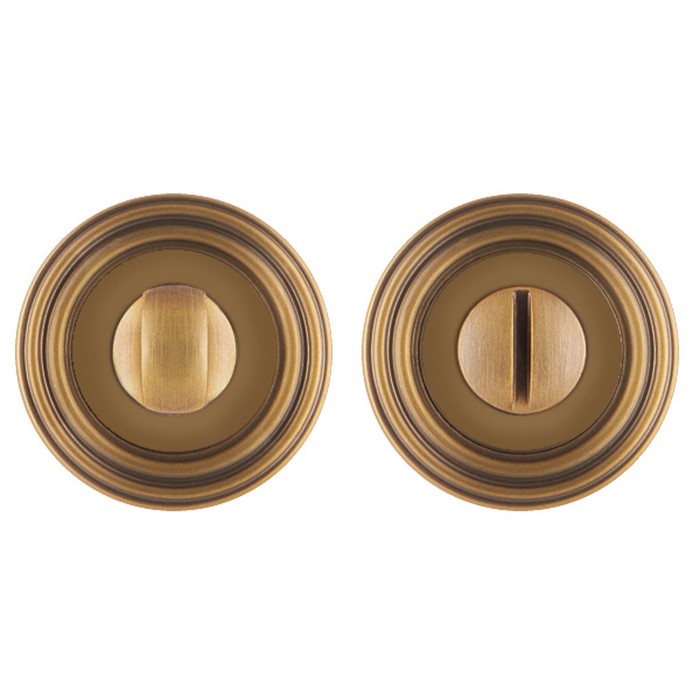 Ручка поворотная Punto BK6 ML CF-17, цвет кофе