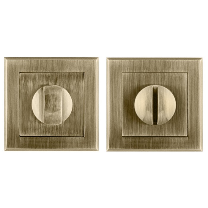 Ручка поворотная Punto BK6 QL ABG-6, цвет зеленая бронза