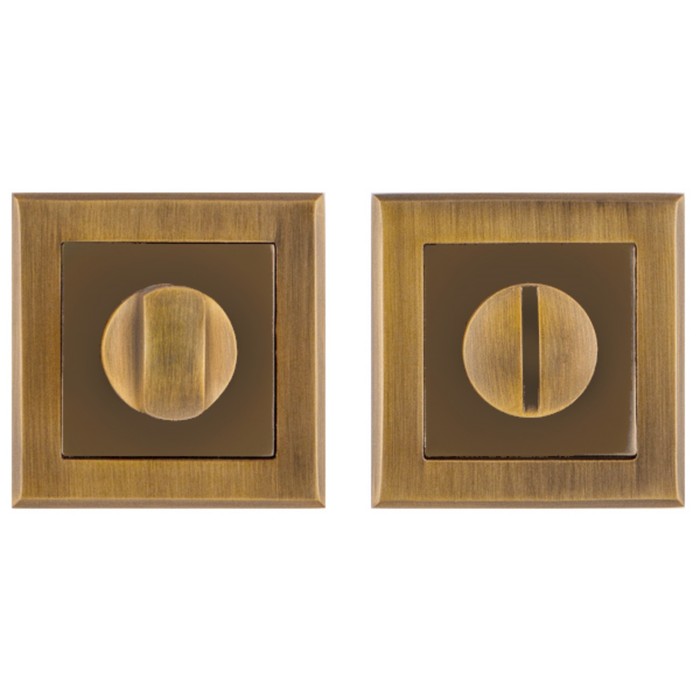 Ручка поворотная Punto BK6 QL CF-17, цвет кофе