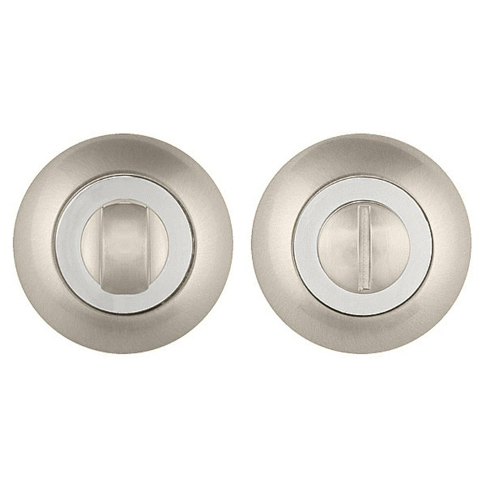 Ручка поворотная Punto BK6 TL SN/CP-3, цвет матовый хром/хром