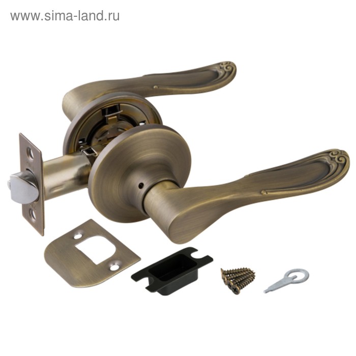 

Ручка защелка Punto 6030 MAB-P, без фиксатора, цвет матовая бронза