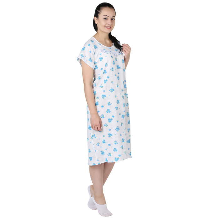 Сорочка женская Мисс принт МИКС цвет белый, р-р 46