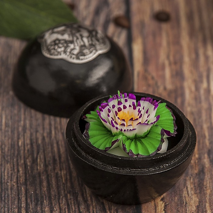 Аромамыло в шкатулке "Два слоника" 6.5х6,5х6 см