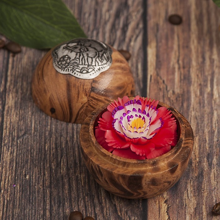 Аромамыло в шкатулке "Слоники" 6.5х6,5х6 см