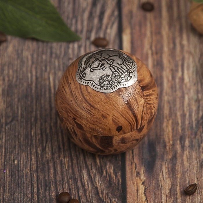 Аромамыло в шкатулке "Слоники" 6.5х6,5х6 см