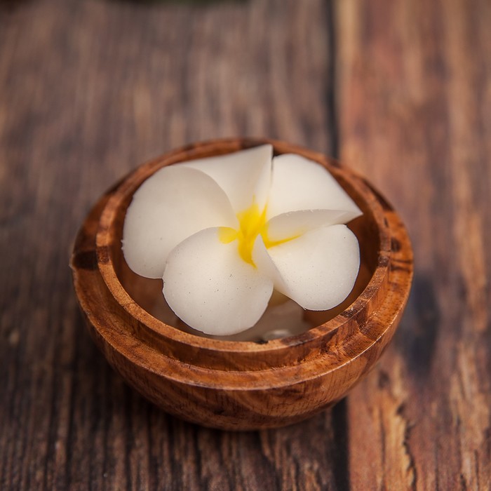 Аромамыло в шкатулке "Белая мечта" 6.5х6,5х6 см