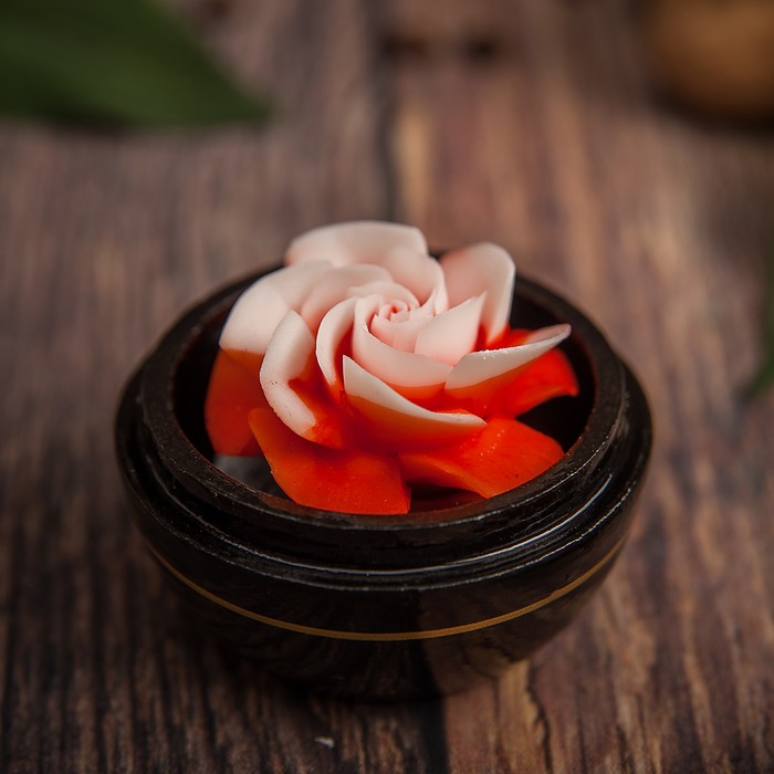 Аромамыло в шкатулке "Деревушка" 6.5х6,5х6 см