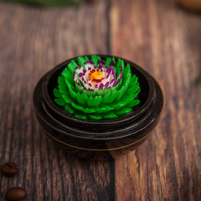 Аромамыло в шкатулке "Цветы мечты" 6.5х6,5х6 см