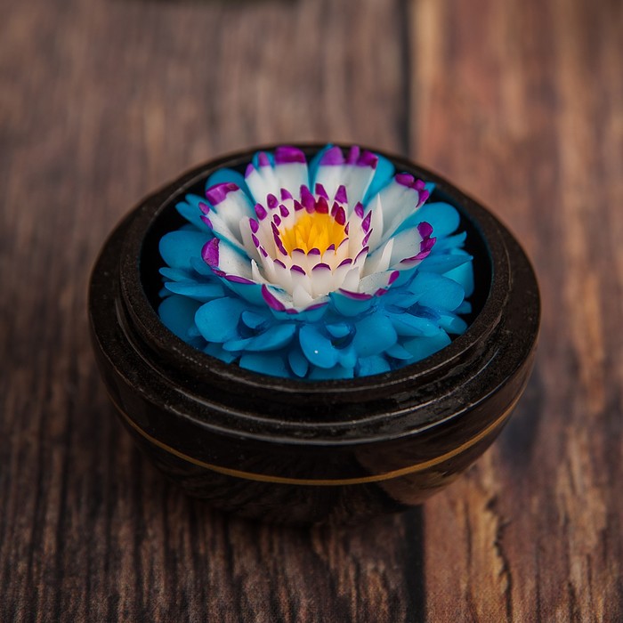 Аромамыло в шкатулке "Деревушка" 6.5х6,5х6 см