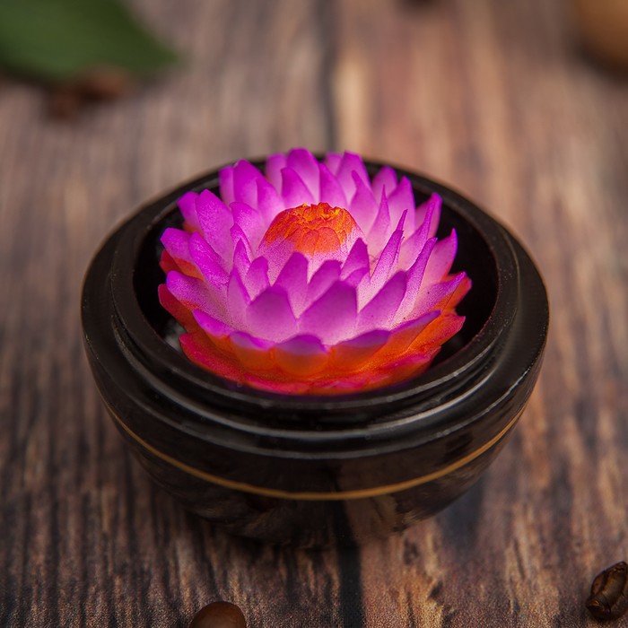 Аромамыло в шкатулке "Розовое чудо" 6.5х6,5х6 см