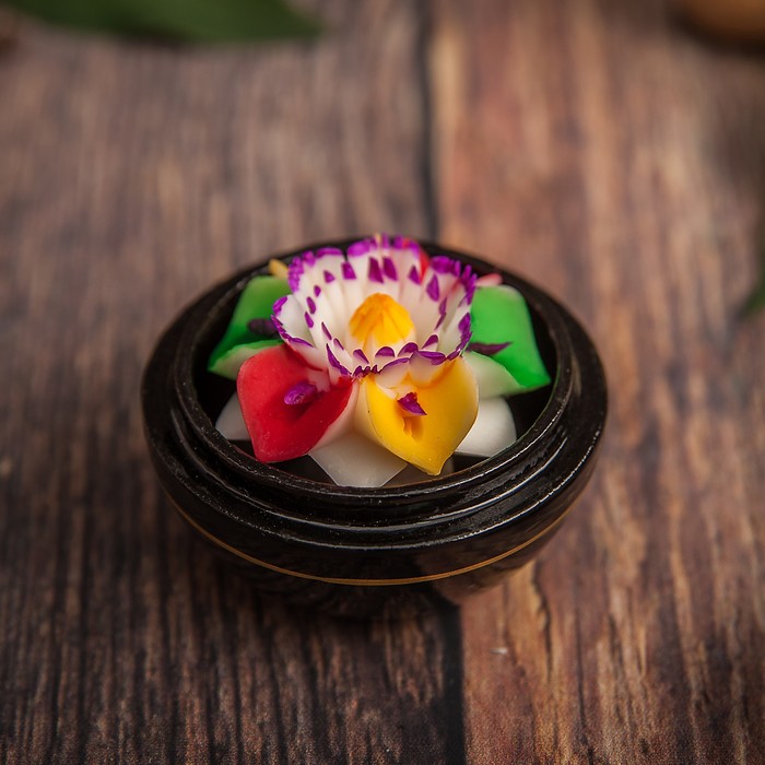 Аромамыло в шкатулке "Вираж" 6.5х6,5х6 см