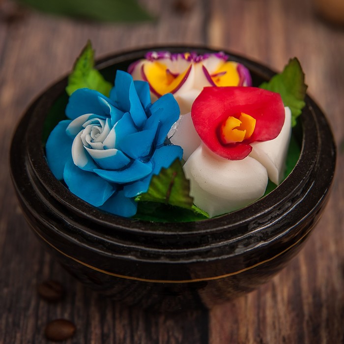 Аромамыло в шкатулке "Женское счастье" 10,5х10,5х8,5 см