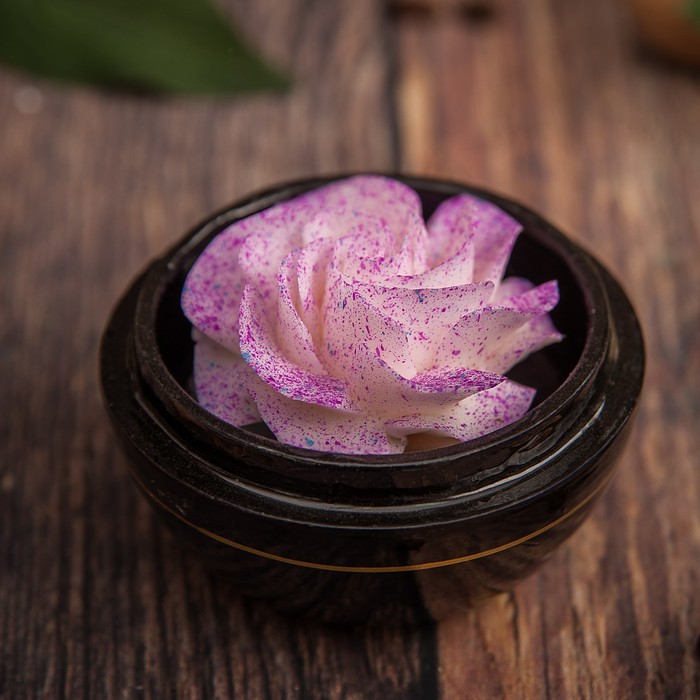 Аромамыло в шкатулке "Лёгкость" 8х8х7 см