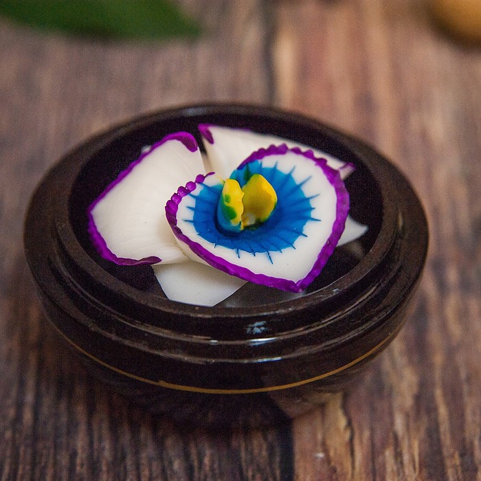 Аромамыло в шкатулке "Райский узор" 8х8х7 см