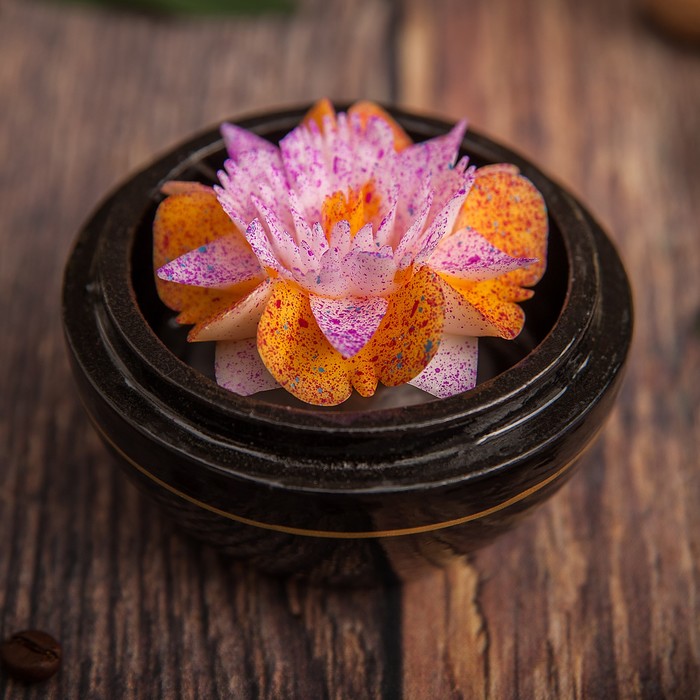 Аромамыло в шкатулке "Небесный узор" 8х8х7 см