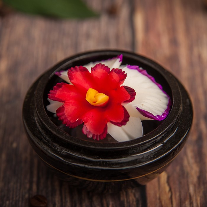 Аромамыло в шкатулке "Закат" 8х8х7 см