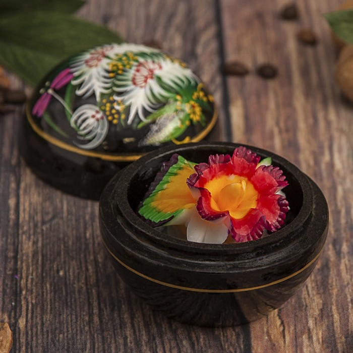 Аромамыло в шкатулке "Воздушный поцелуй" 8х8х7 см