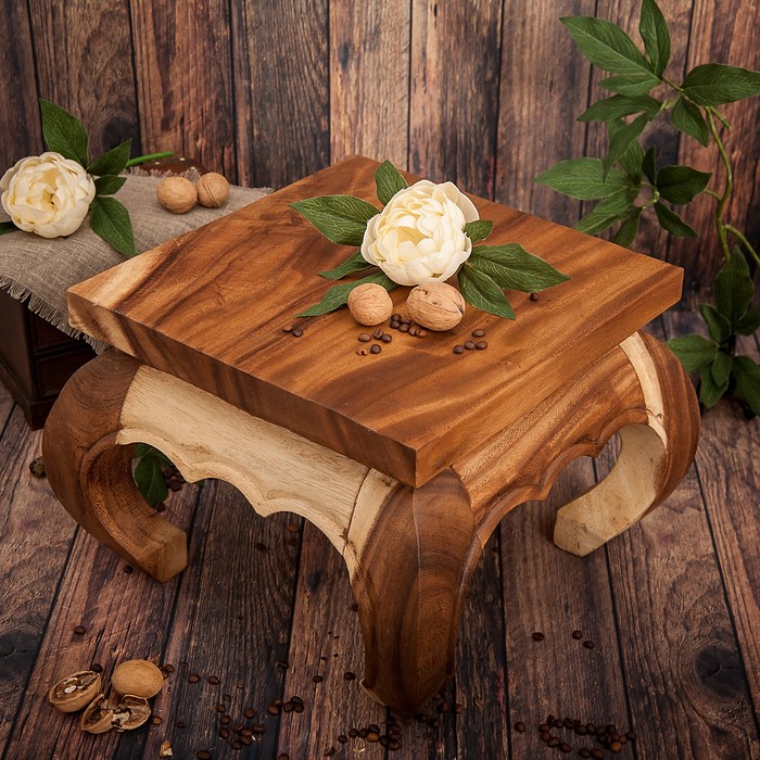 Табурет дерево "Классика" 35х35х27 см