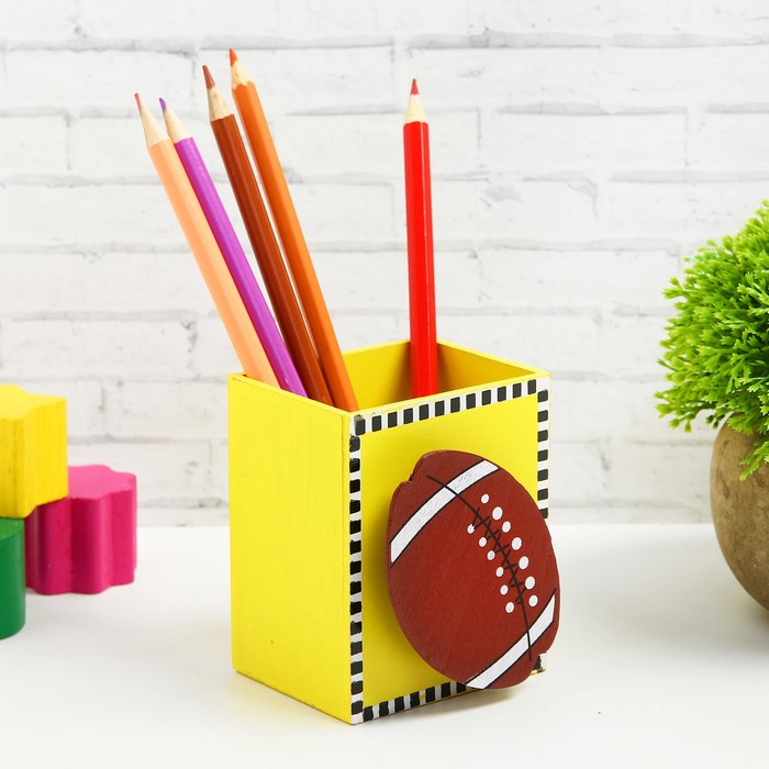 Карандашница "Футбол", МИКС