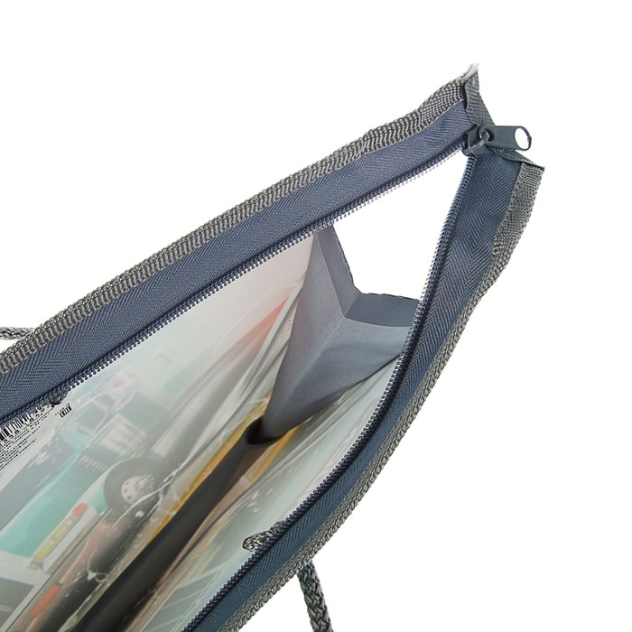 Папка с ручками пластик А4 15мм 340*245 мал, ПТ-15-4 Hard truck (ручки-шнурок) 56786