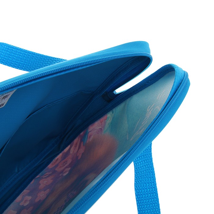 Папка с ручками текстиль А4 45мм 350*265 ПМД 2-20 дев "Принцесса шпиц" (ручк-тесьм)