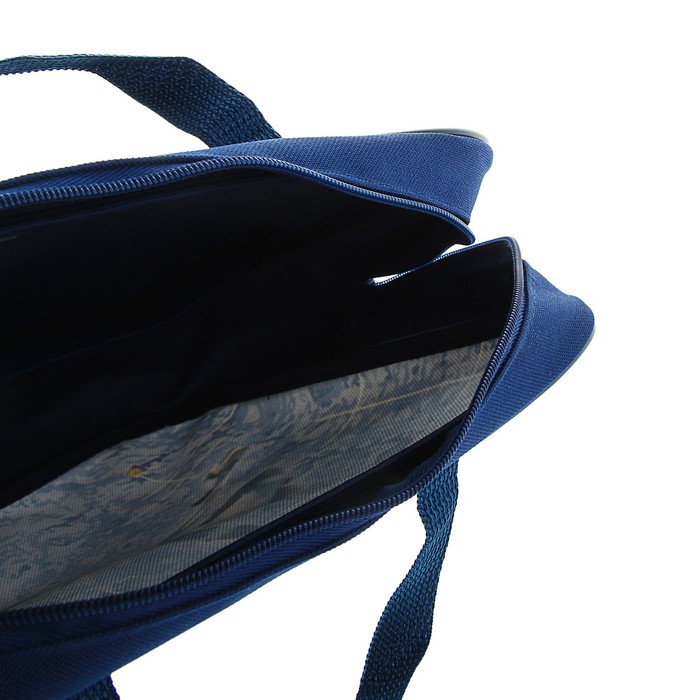 Папка с ручками текстиль А4 80мм 350*265 ПМД 4-20 мал "Воздушные силы" (ручка-тесьма)