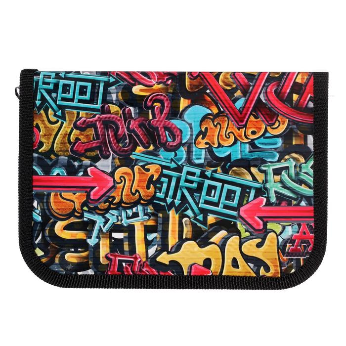 Пенал 1 секция 130*190 лам.карт ПКК 04- 5 "Стена в граффити" 56580