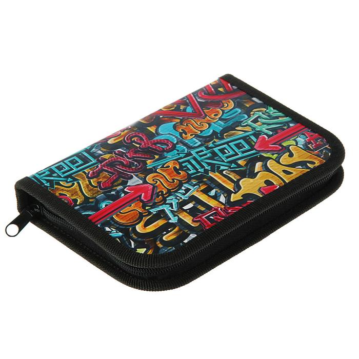 Пенал 1 секция 130*190 лам.карт ПКК 04- 5 "Стена в граффити" 56580