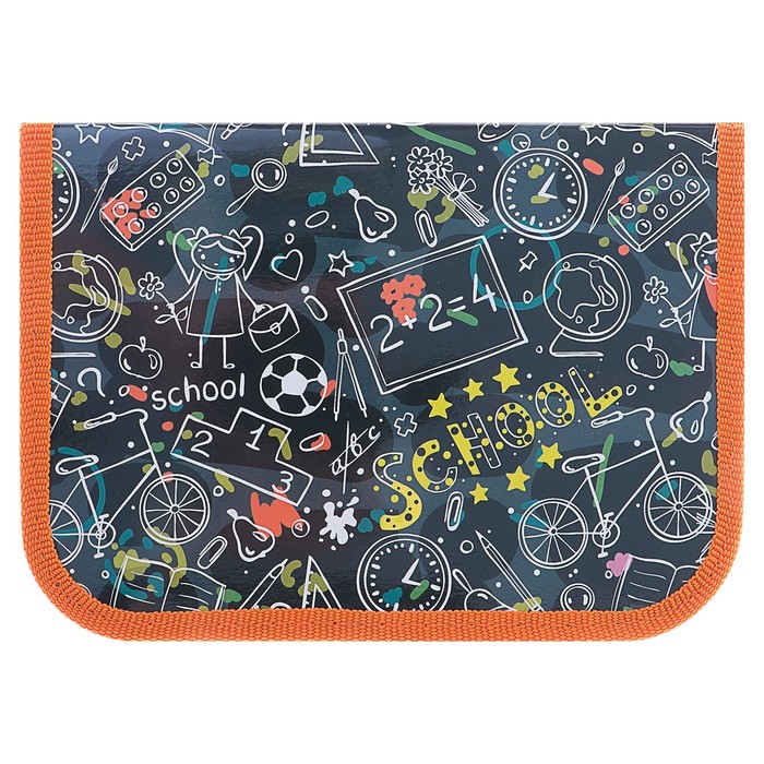 Пенал 1 секция 130*190 лам.карт ПКК 04- 5 School 56579