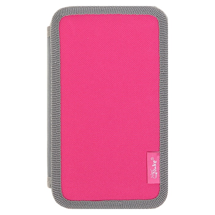 Пенал 2 секции 110*190 ткань ПКТ 11-42 "Розовый-серый" 56325