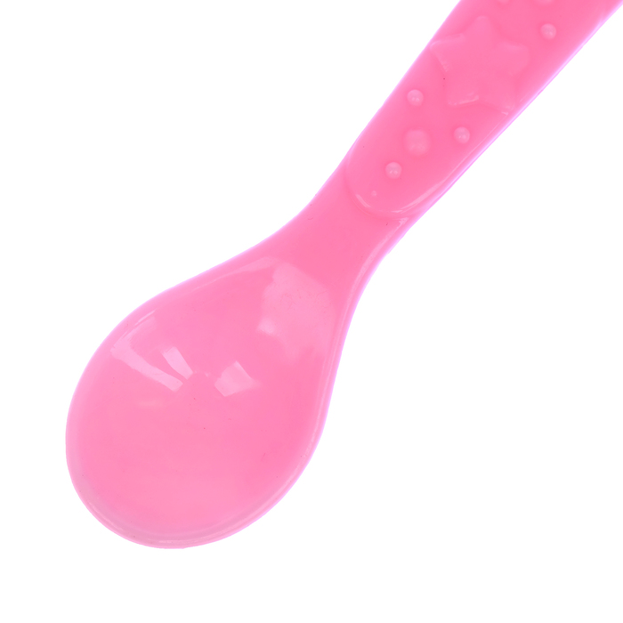 Набор детской посуды «Доченька», 3 предмета: тарелка на присоске 250 мл, ложка, вилка, от 5 мес.