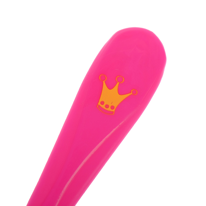 Набор детской посуды «Волшебная принцесса», 3 предмета: тарелка на присоске 250 мл, ложка, вилка, от 5 мес.