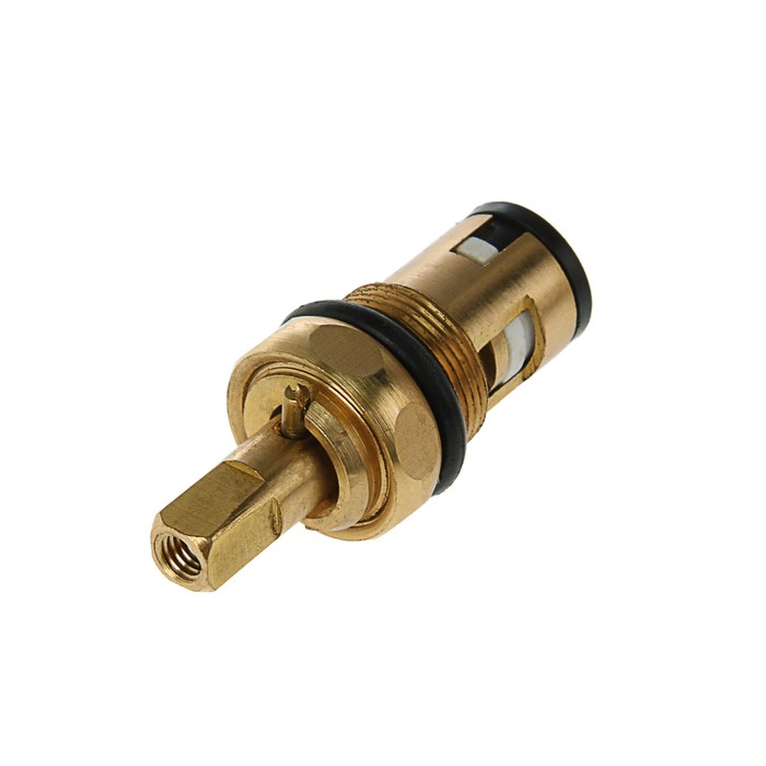 Кран-букса, керамика, для отечественного смесителя, квадрат, латунь