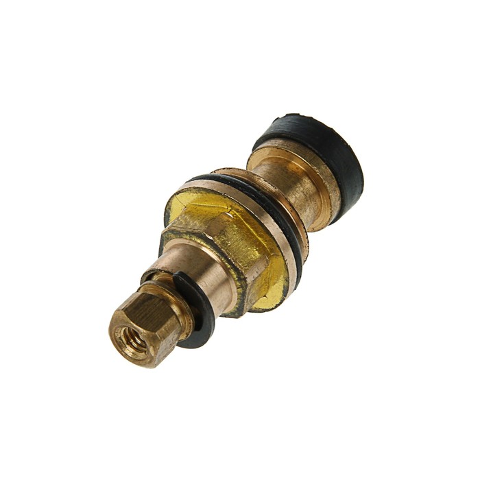 Кран-букса, резьба 3/8", резина, квадрат, латунь