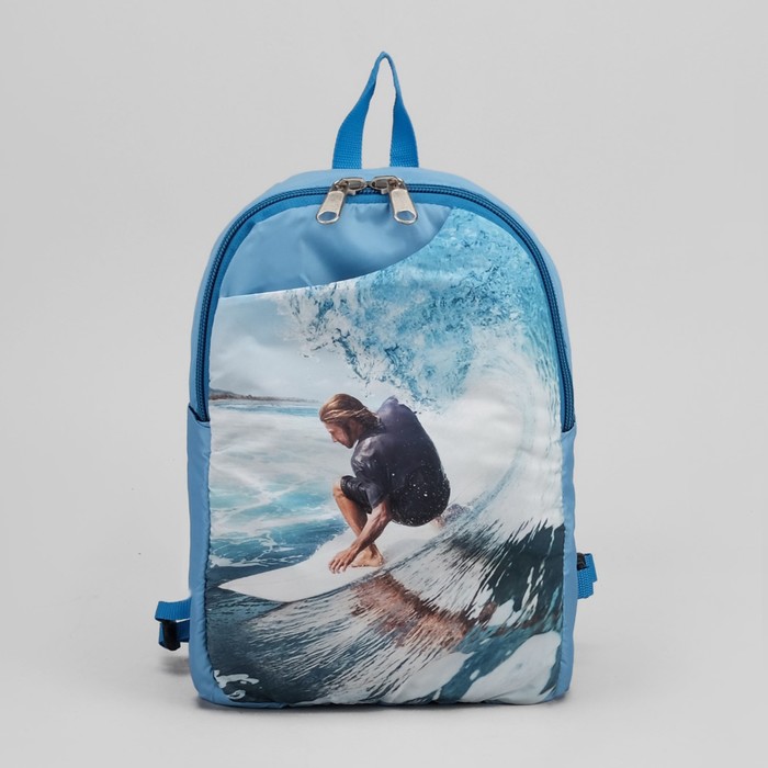Сумка-рюкзак молодёжный "Сёрфер", отдел на молнии
