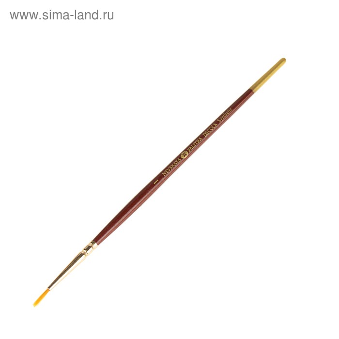 

Кисть Синтетика Круглая ЗХК Decola № 1, d=1.5 мм