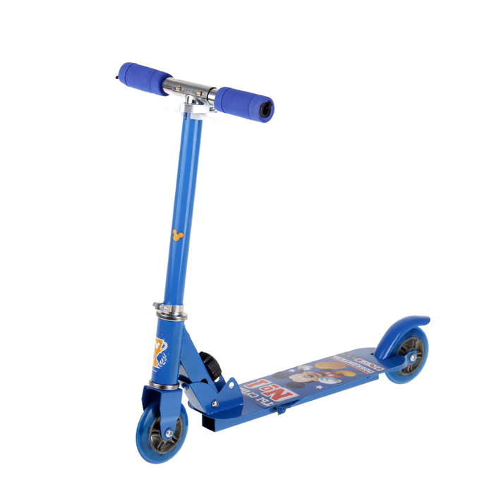 Самокат "Микки Маус" 2017, колеса PVC d=85 мм в пакете