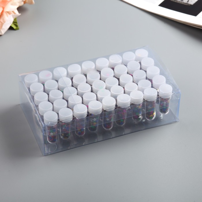 Глиттер в капсуле 1 гр "Звёзды голография"