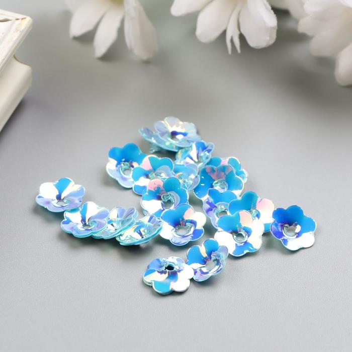 Глиттер в капсуле 1 гр "Цветочки перламутр" МИКС