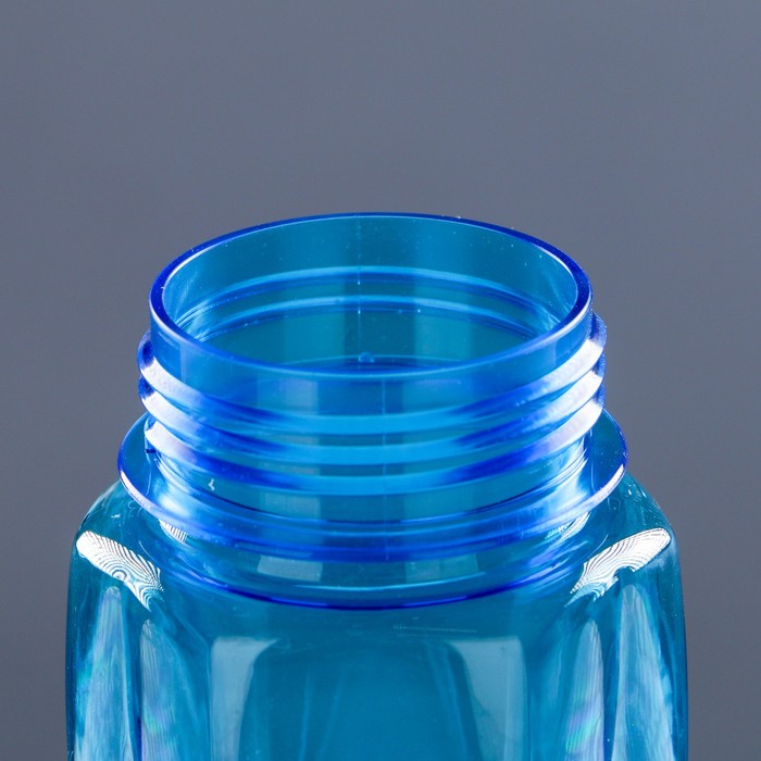 Бутылка для воды 750 мл, с поильником, откидная крышка, 7х25 см